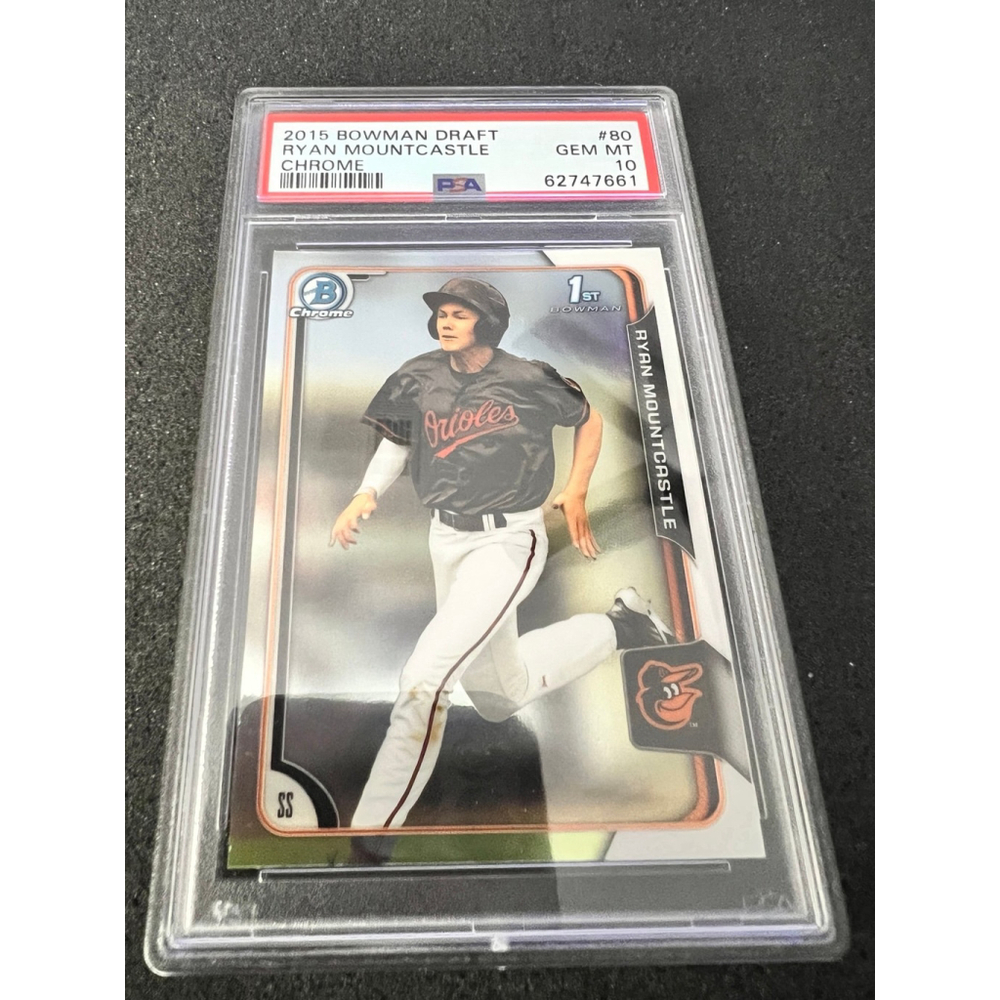 2015 BOWMAN DRAFT #80 RYAN MOUNTCASTLE
CHROME